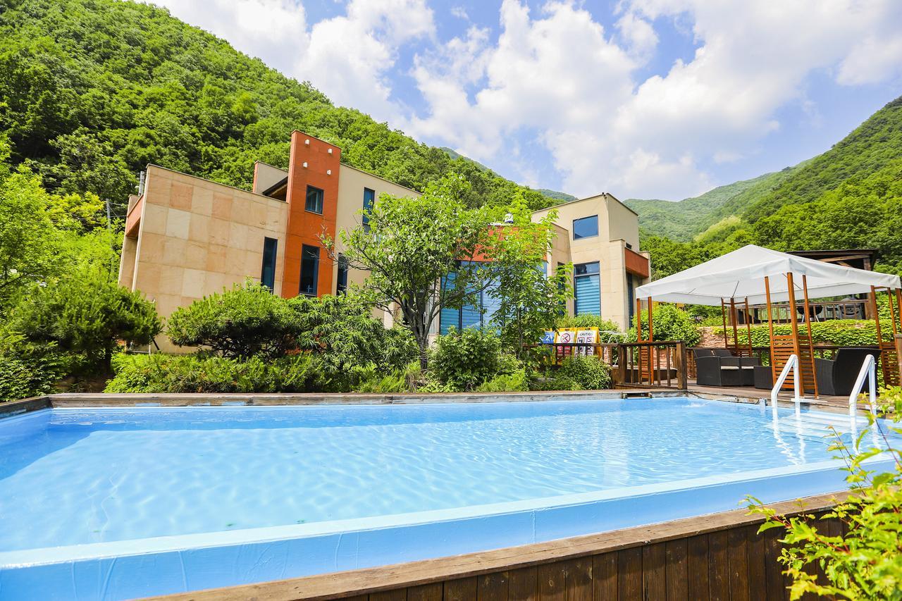 Penatess Pool Villa Chungju Exterior foto
