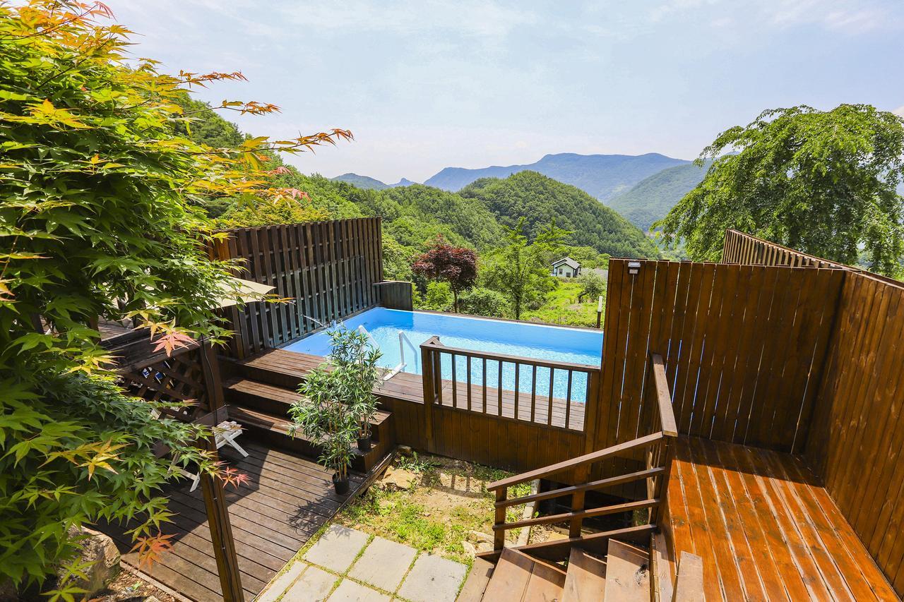 Penatess Pool Villa Chungju Exterior foto