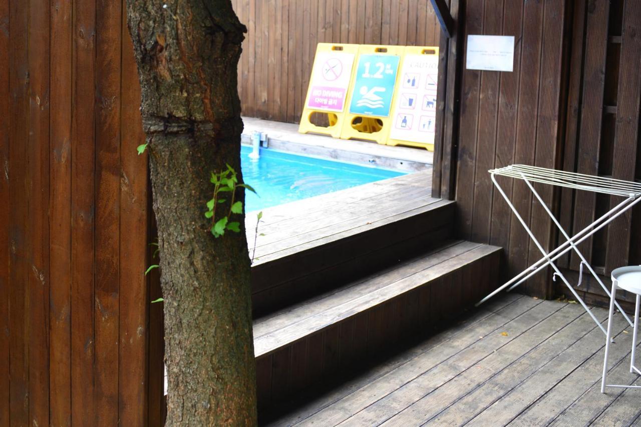 Penatess Pool Villa Chungju Exterior foto